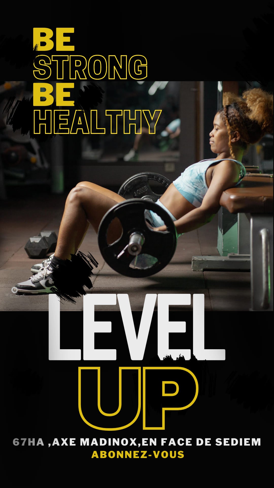 LEVEL UP - Gym and fitness room