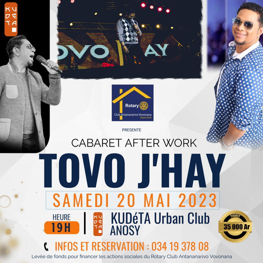 CABARET AFTER WORK TOVO J'HAY