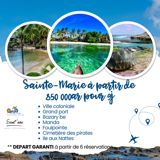 Bon plan des vacances à Sainte-Marie