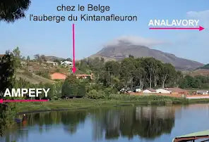 L'auberge du kintanafleuron à Ampefy chez le Belge