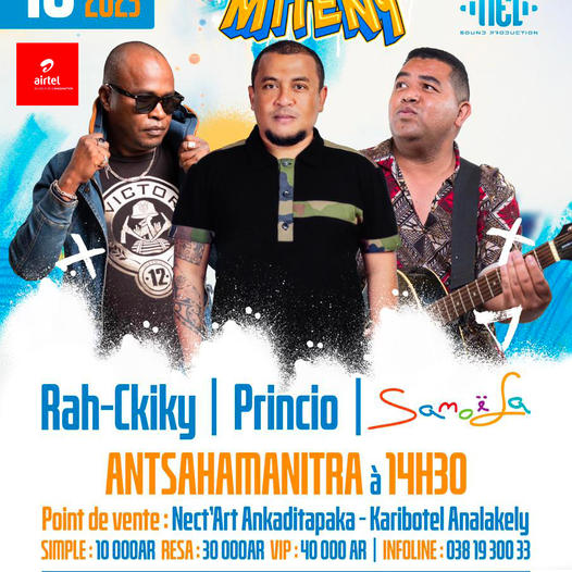 Spectacles avec RAH-CKIKY,PRINCIO et SAMOELA – Madaonsort
