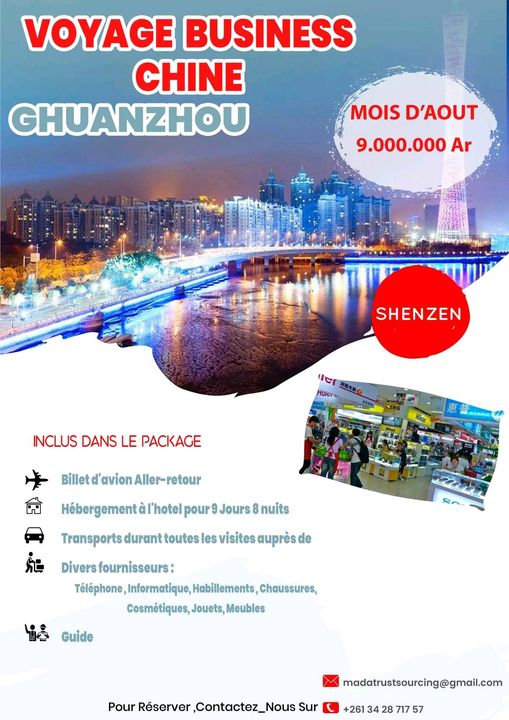 VOYAGE BUSINESS EN CHINE