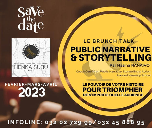 HENKA SURU MADAGASCAR'S BRUNCH TALK - STORYTELLING &amp; PUBLIC NARRATIVE