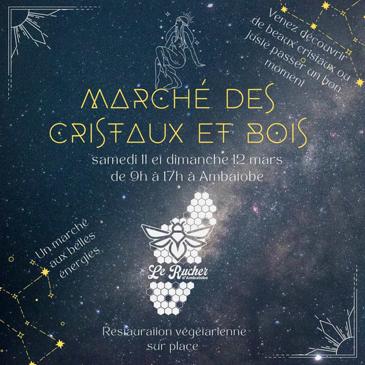 Crystals and Wood Market