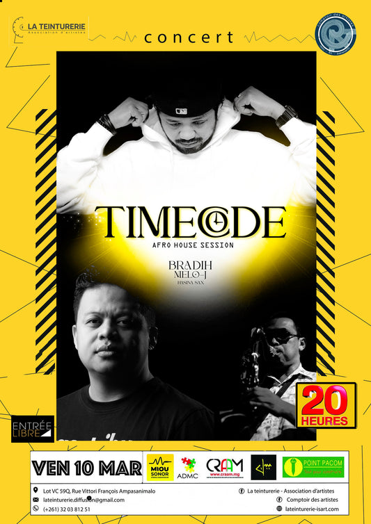 CONCERT - TIMECODE (Bradih, Melo-J, Hasina)